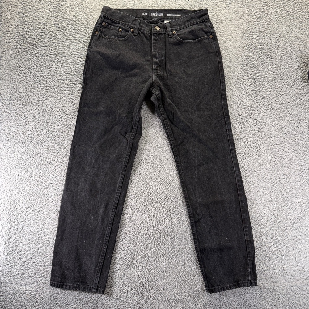 Urban Pipeline Jeans Men's 32x31 Black Cotton Denim Straight Workwear Utility